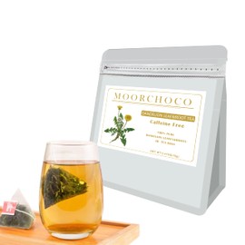 Dandelion Leaf & Root Tea bags, 30 Teabags,70g - Natural Dandelion Herbal Tea - Non-GMO - Caffeine-free