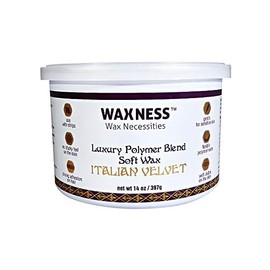 Waxness Wax Necessities Polymer Blend Luxury Italian Velvet Soft Wax Tin 14 Ounces