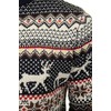 Xact Christmas/Xmas Jumper 'Lapland' with Tree & Reindeer Fairisle Pattern