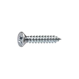 Auveco # 5661 8 X 1" Phillips Flat Head Tapping Screw Zinc AB. Qty 100.