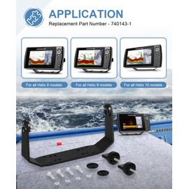 Deargooday Replacement Gimbal Mount Kit 740149-1 for All Hummingbird Helix 8/9/10 Models