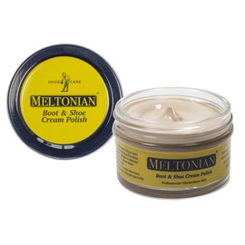 Meltonian Cream | Dark Cream 177 | Quality Shoe Polish for Leather | Use on Boots, Shoes, Purses, Furniture | Cream Based Shoe Polish | Leather Conditioner | 1.7 OZ Jar