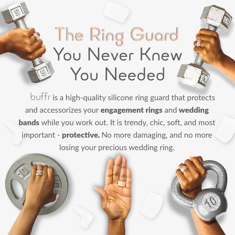 BUFFR Silicone Ring Protector for Working Out – Wedding Ring