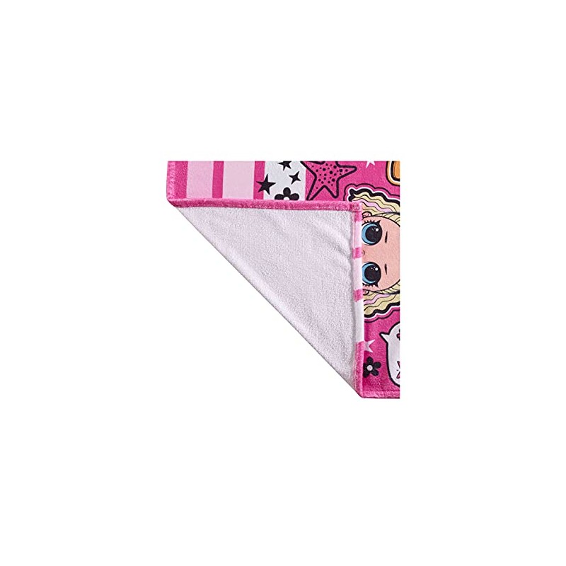 ONOMATO! L.O.L. Surprise! Beach Towel Bath Towel Pink 70 x