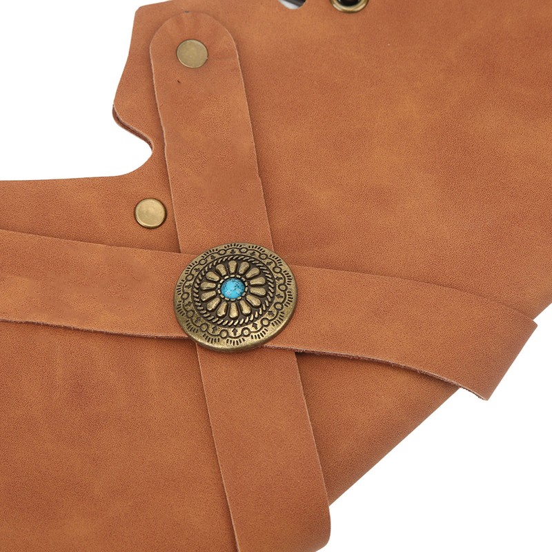 Archery Back Arrow Quiver Holder Waist Mounted PU Arrow Storage