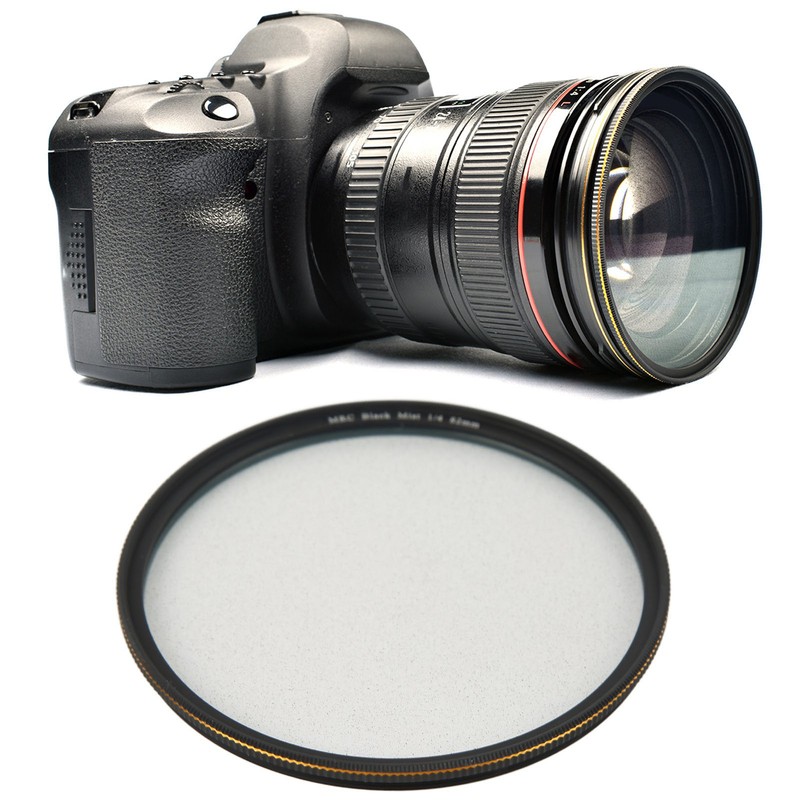 Lightdow Black Diffusion 1/4 Filter Mist Cinematic Effect Soft Focus