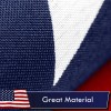 G128 TWO PACK of New 3'x5' American USA Flag Brass