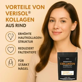 Verisol Collagen Peptides Pure Powder Bioactive Hydrolysate 300g by Foozia (300g)