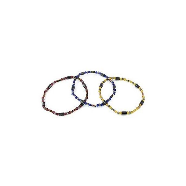 Magnetic Hematite Beaded anklet