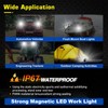PICAA 1-Piece 4 Inch LED Work Light with Magnetic Base,