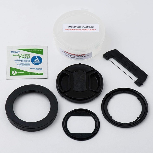 Lens Mate Sony DSC-RX100M6/RX100M7 Quick Change Filter Adapter Kit 2.0