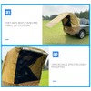 Universal SUV Camping Tent ，Portable MPV Camping Car Trunk Tent