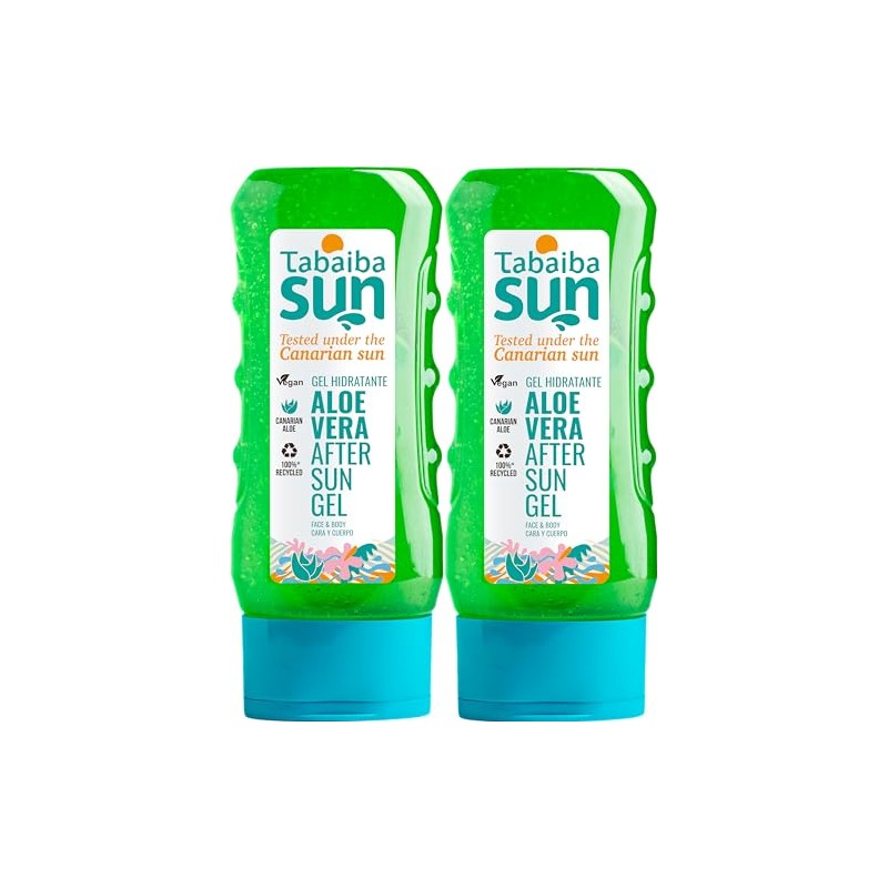 Tabaiba Sun After Sun Gel with Aloe Vera Pack of