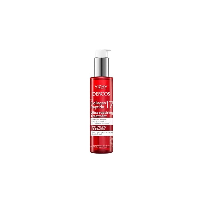 Vichy Dercos Collagen 17 Pre-Shampoo Dermatológico Reparador de Daño 150ml