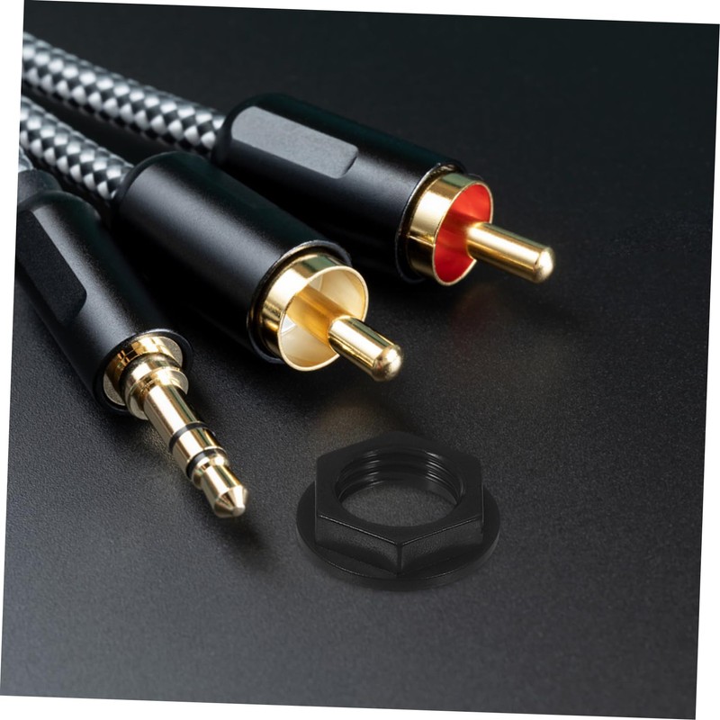 Tofficu UK Jack Nut for Cliff S Black Durable Hard