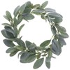 Hobby Lobby Home Decor Green Lamb's Ear Wreath for Weddings