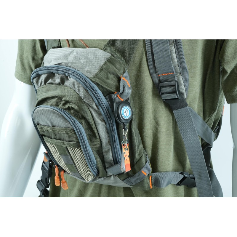 Kingfisher Fly Fishing Zinger with Standard Nipper (Brown Trout)