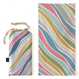 Meteor Beach Towel Quick Dry Extra Large 180x90cm Pool Towels with Carry Bag, Oversized Travel Towel Swimming Towel, Beach Accessories, Sand Free Lightweight Compact Beach Towels