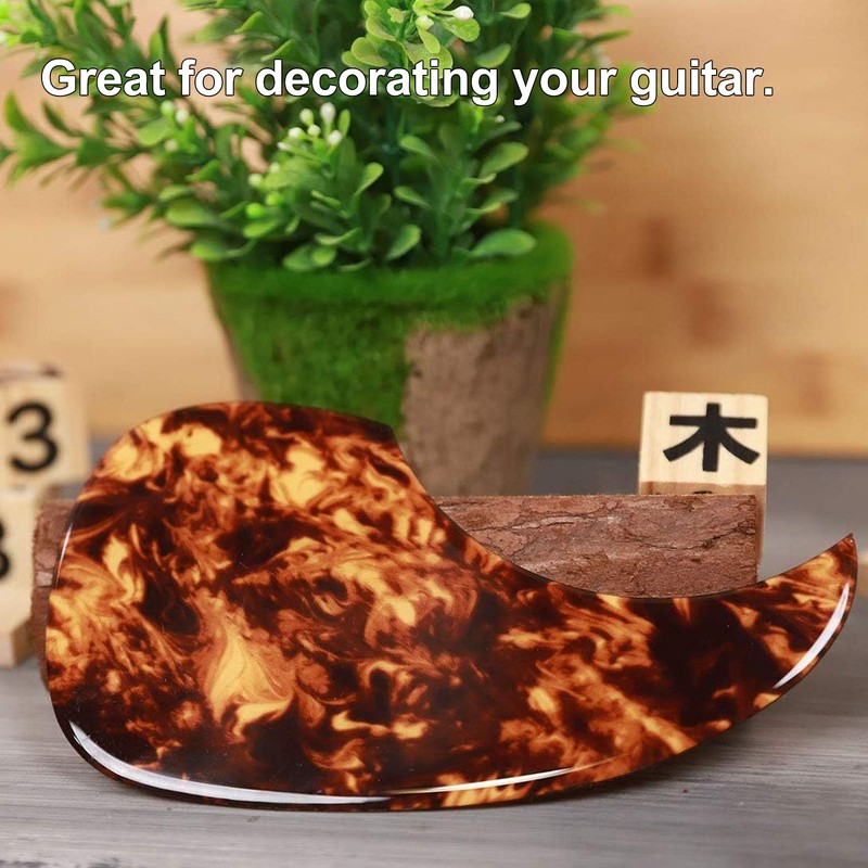 Guitar Pickguard Pick Guard Plate Celluloid Instrument Accessory for 38in