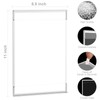 EHWINE 16 Pack 8.5 x 11 Acrylic Sign Holder Wall