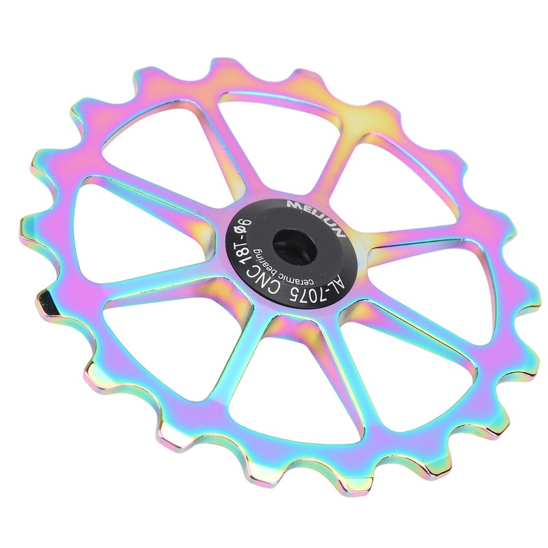 18T Guide Roller Bicycle Rear Derailleur Pulley Wheels for Road