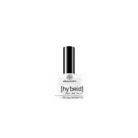 alessandro Milky Dream Hybrid Varnish - Slightly Transparent White Tone - In Just 3 Steps - Perfect Nails without LED - Lasts up to 10 Days 5 ml