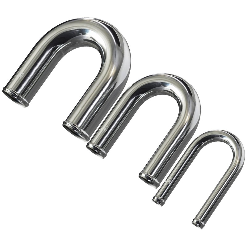 102mm (4 Inch) OD 180 Degree Elbow Aluminium Intercooler Pipe
