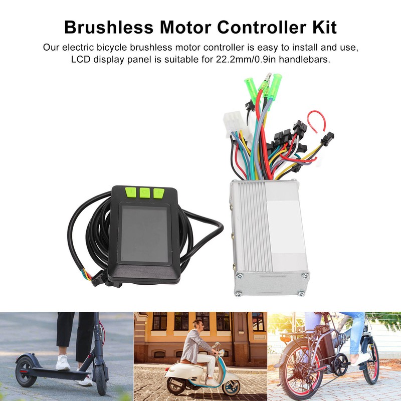 24V/36V/48V 350W Motor Brushless ControllerElectric Bicycle Scooter Motor Controller with