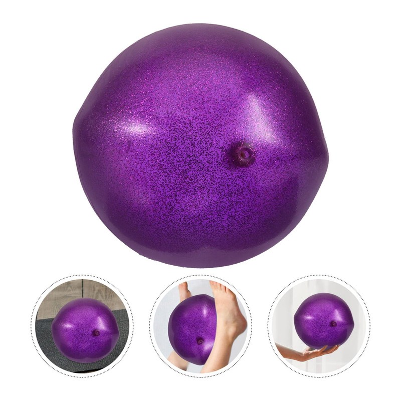 Sosoport Portable Exercise Ball 15cm Professional Ball for Yoga Enhance
