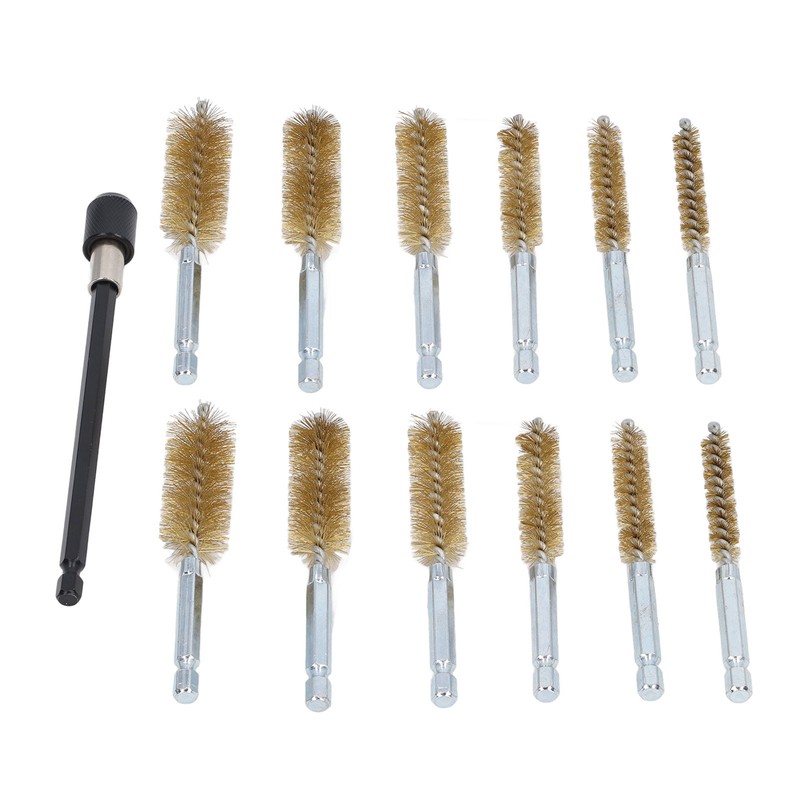 13 Pcs Bore Brush Set 8mm 10mm 12mm 15mm 17mm