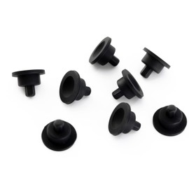 Allstare 815689 Grate Rubber Feet for Wolf CT Gas Cooktop, GR Series Gas Range Burner Grate Pad Range Parts Wolf Gas Cooktop Burner Grate Feet Bumpers Also Fit Other Brand Stove 8 Pack