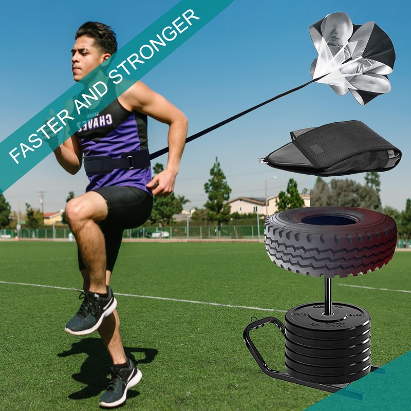 CORECISE Weighted Training Waist Belt for Pulling Sled and Tires,Workout