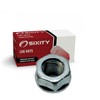Sixity Auto Nickel Plated Bulge Open Wheel Lug Nuts -