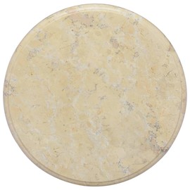 CHARMMA Table Top Cream Marble Small Durable Cream Marble Table Top,Table Tops-149189