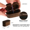 MYLYWOO Guitar Picks Holder with 7 Picks in 4 Thicknesses,