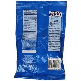 Welch's Fruit Snacks, Mixed Fruit, Gluten Free, 5 oz Bags [Pack of 12]