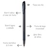 Pentel BX427BP5-M2 Bolígrafo Feel-It 0.7 mm BP 5 piezas Color