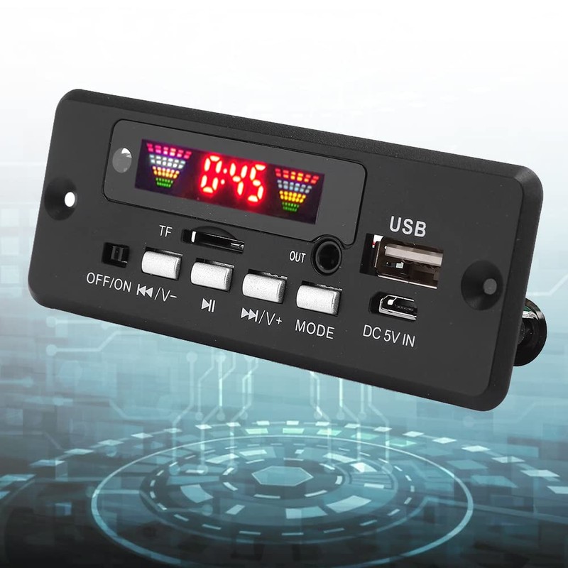 Decoder Board, Bluetooth 5.0 Audio MP3 Decoder Board Module with
