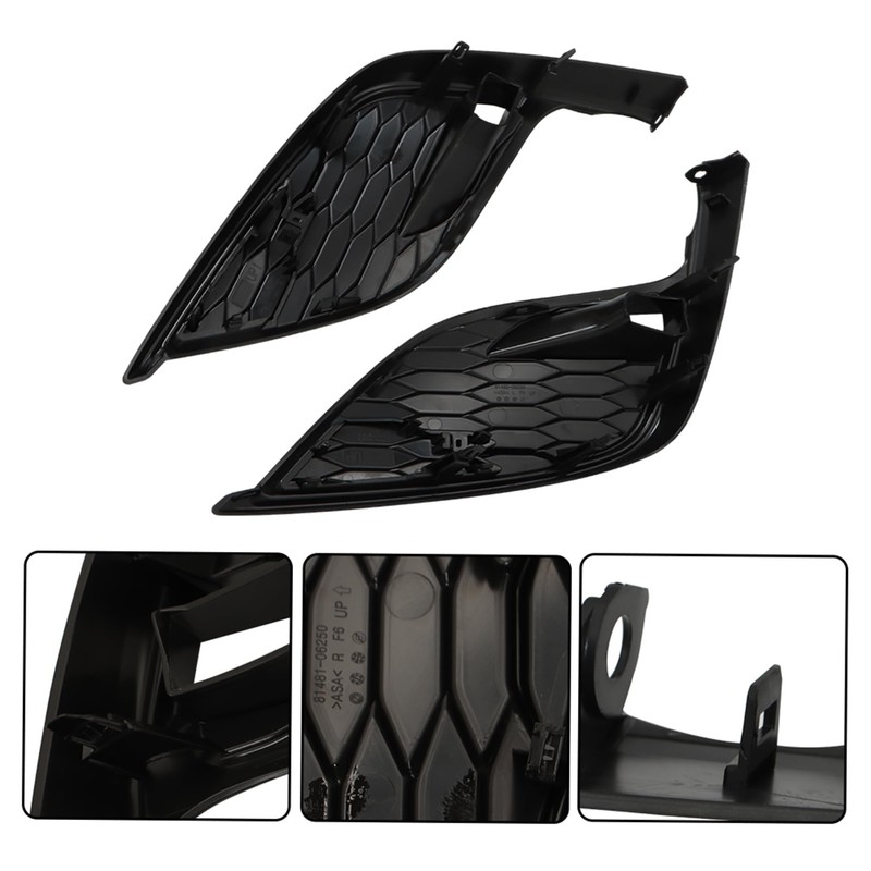 Silscvtt 1 Pair Front Fog Light Assembly Replacement for Camry