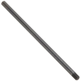 Merit EM-146 Extension Mandrel for Bore Polishers, 1/4" Shank Diameter x 6" Overall Length, 1/4"-20 Thread Size