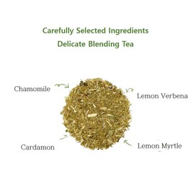 MEDIPRESSO Tea Capsules for Nespresso, Blend Teas, 10 pods (Pack of 1) Made in Korea (Chamomile Citrus Tea Capsule)