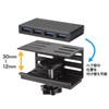 Sanwa Supply USB 3.2 Gen1 Type-C Hub Clamp Fixing Type