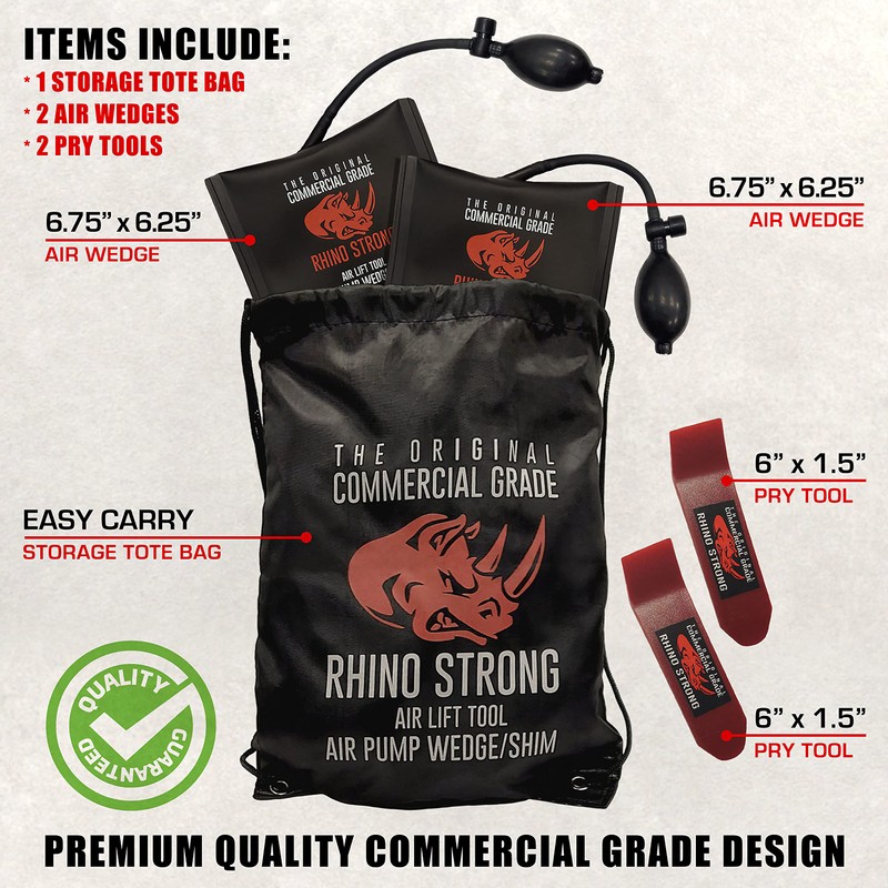 The Original Rhino Strong Commercial Grade Air Wedge Bag 2.0