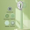 Electric Body Scrubber Brush with 5 Brush Heads Waterproof Deep