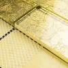 TGKG-01 Gold 2x4 Glass Mosaic Tile Sheet Subway Tile -Kitchen