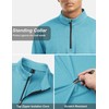 TACVASEN Men's Fleece Sweatshirts 1/4 Zipper Running Jogging Performance Pullovers