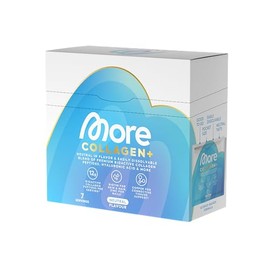 MORE Collagen+ Box, 7 x 15 g, Neutral, with Collagen Hydrolysate, Hyaluronic Acid, Vitamins, Minerals and Glycine, Made in Germany