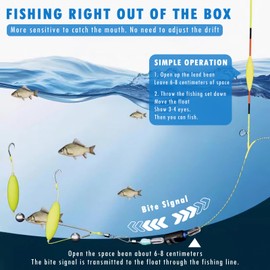 Pack of 5 Double Hook Reverse Bottom Rig, Fishing Hook Set, Double Hooks with Inverted Base Line, Double Hooks for Fishing, Tangle-Proof Split Hook Design for Freshwater and Saltwater