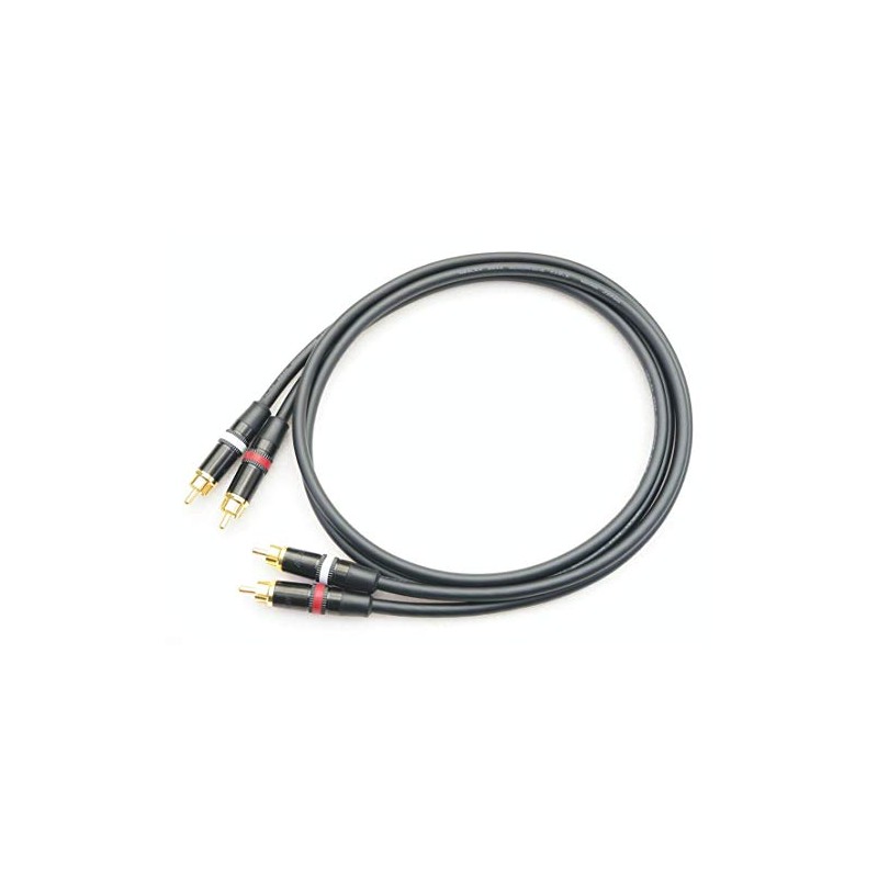 MOGAMI 2534 RCA Red White Line 2 Pair Cable (1m)