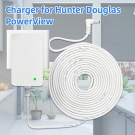 16.8V Power Charger for Hunter Douglas PowerView Shades Motorisation & Control System Power Adapter for 14.4V Rechargeable Li-ion Battery Pack ABP CH0381-1682000F 1027686 CH03811682000F Power Cord